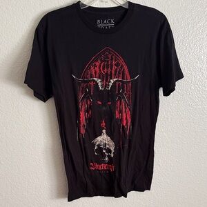 Blackcraft Red and Black Men's Graphic Tee